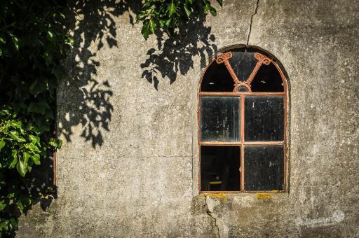 Altes Fenster auf Pellworm